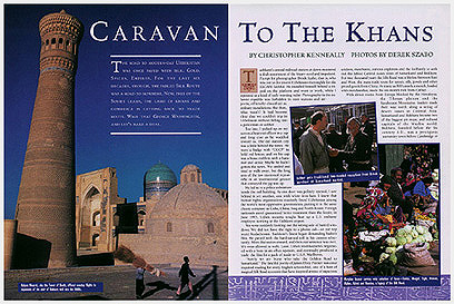 Bukhara Photos in Escape Magazine
